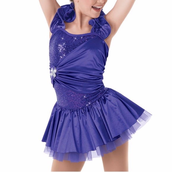 Weissman Perfectly Marvelous Purple Dance Costume